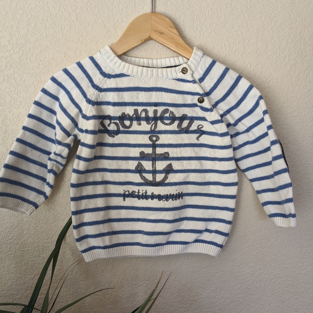 H&M knit sweater baby boy